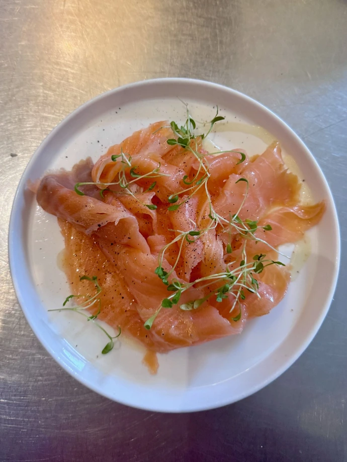 Portion saumon fumé