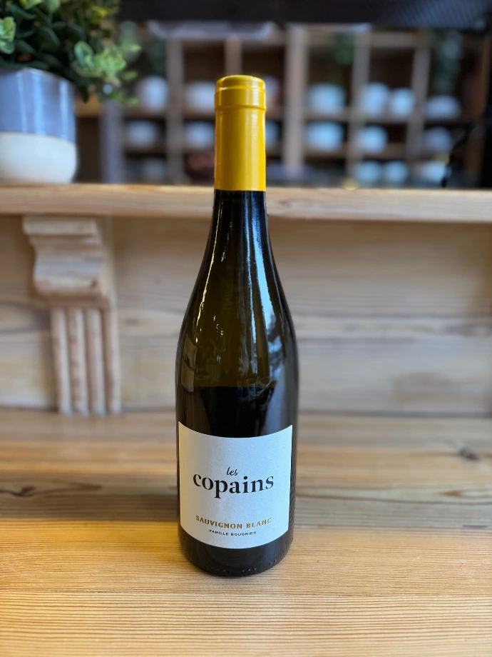 Bouteille de vin blanc