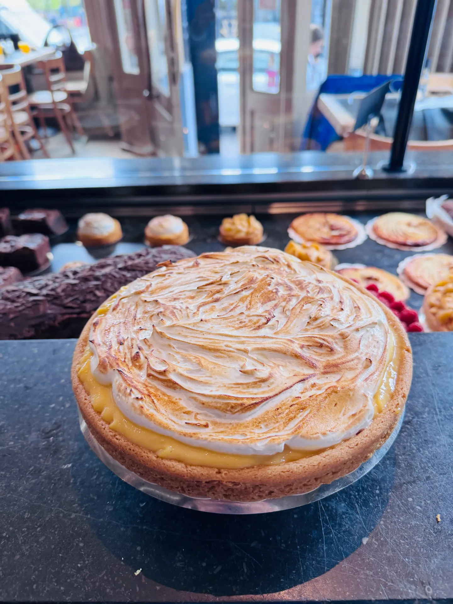 Tarte citron meringuée